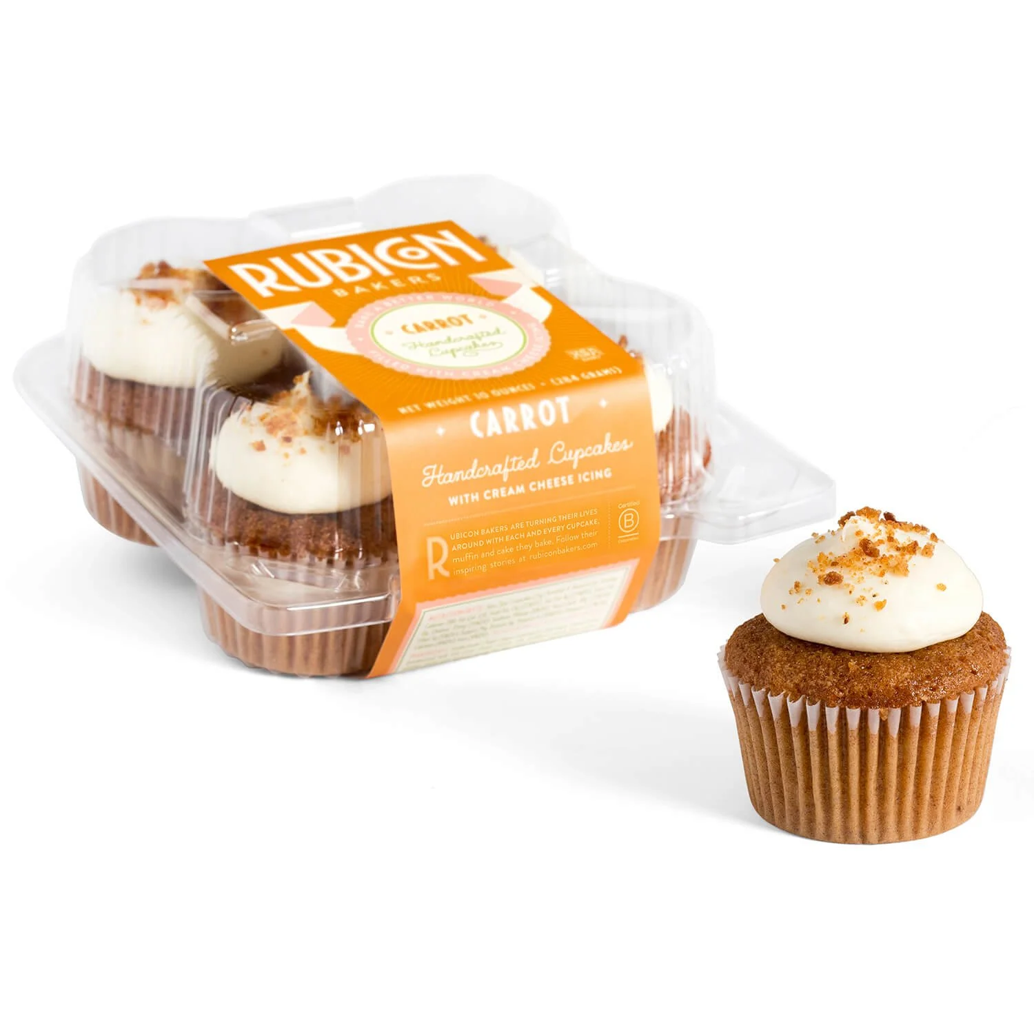 Carrot Cupcakes — Rubicon Bakers - Bake a Better World
